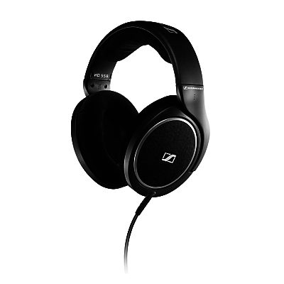 Sennheiser HD 558 Full Size Headphones with E.A.R. Technology, Black Sennheiser HD 558 Full Size Headphones with E.A.R. Technology, Black